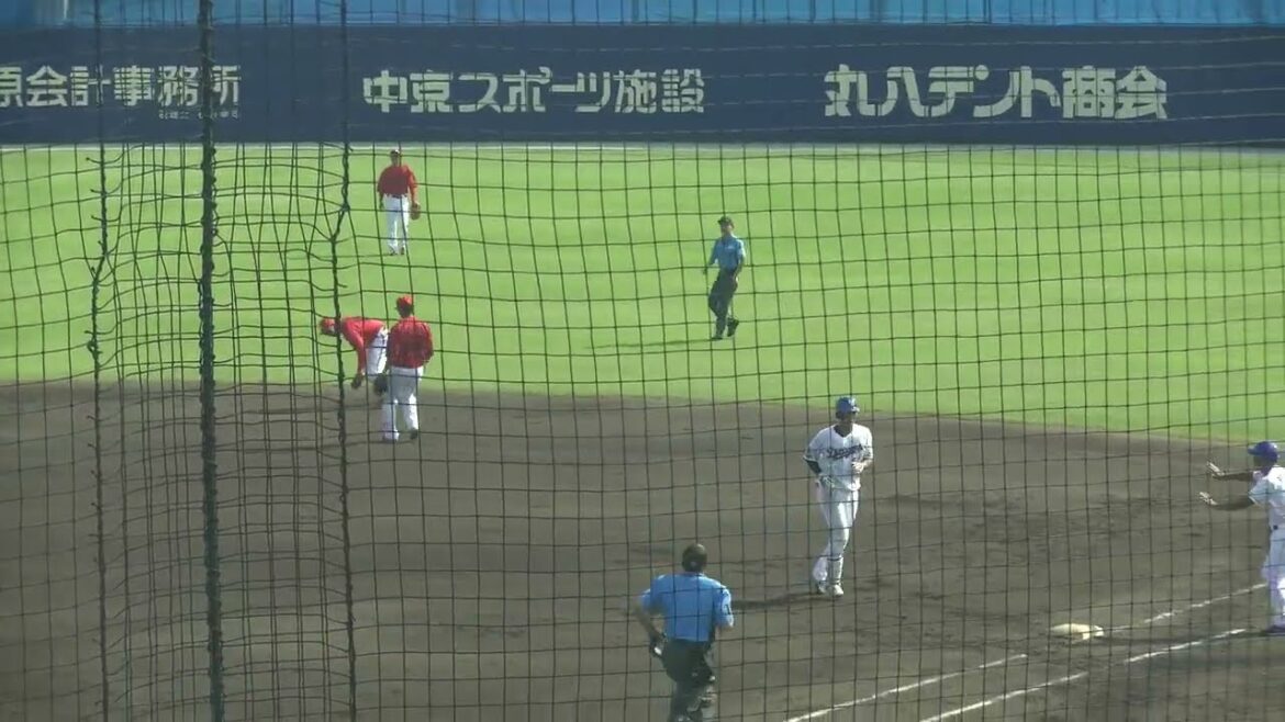 【猛打賞】中日ドラゴンズ 上林誠知選手 ライト前ヒット 第3打席 VS 広島東洋カープ 高橋昂也投手 2024/9/24 ナゴヤ球場