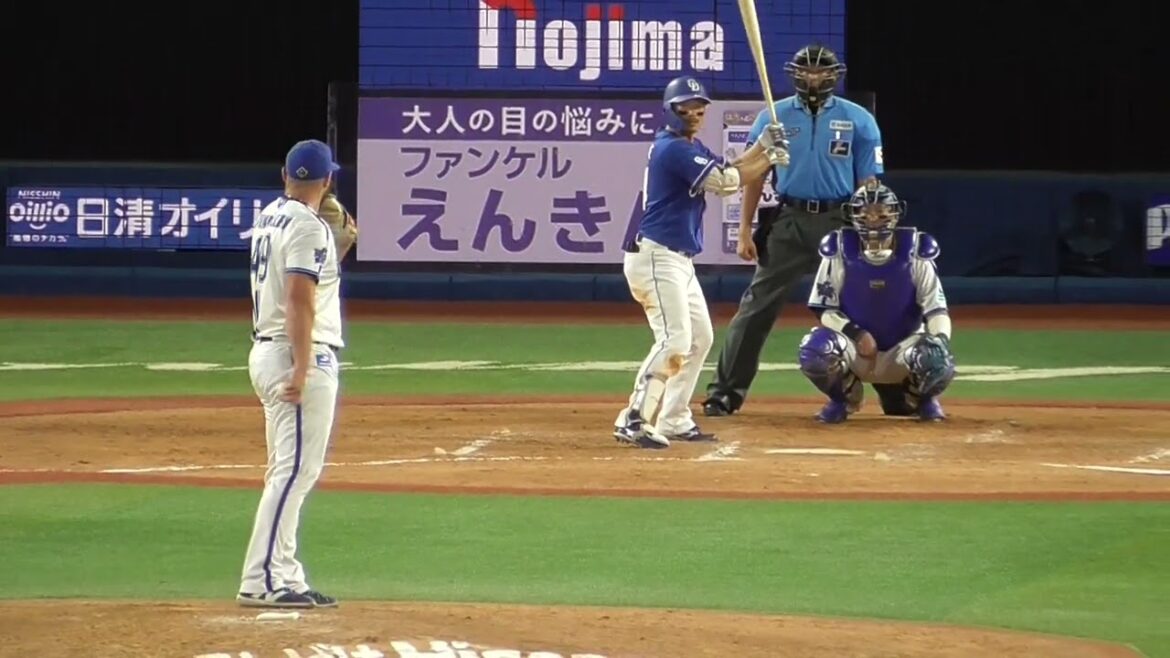 2024年8月20日 横浜DeNAー 中日・ 川越 誠司 選手の第4打席