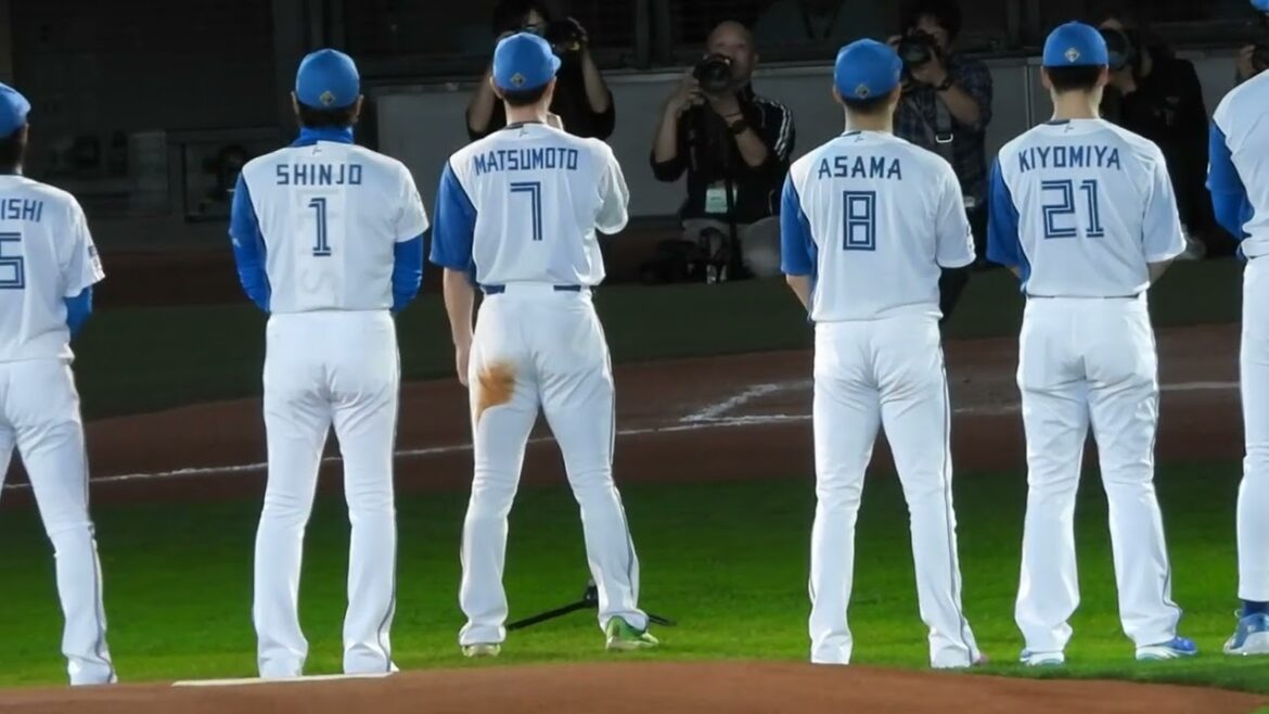 松本剛選手会長の最終戦セレモニーメッセージ🔥エスコンフィールド北海道日本ハムファイターズ