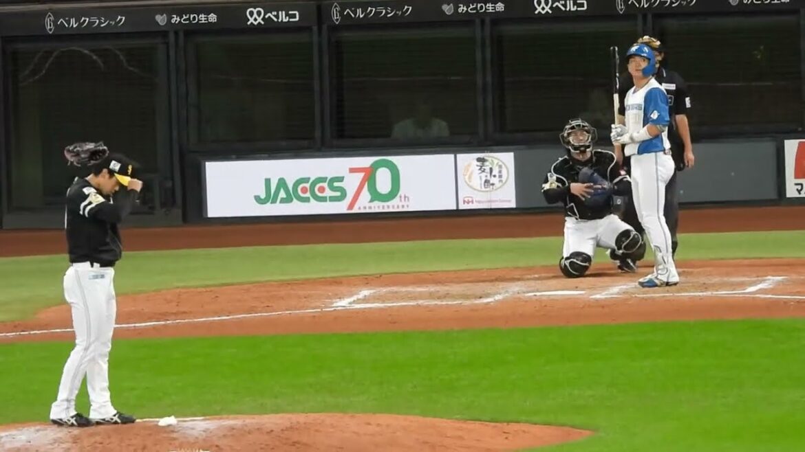 【ぐんぐんぐんじ】郡司裕也が9回裏で代打で登場‼︎華麗なヒットを放つ瞬間‼︎エスコンフィールド北海道日本ハムファイターズ