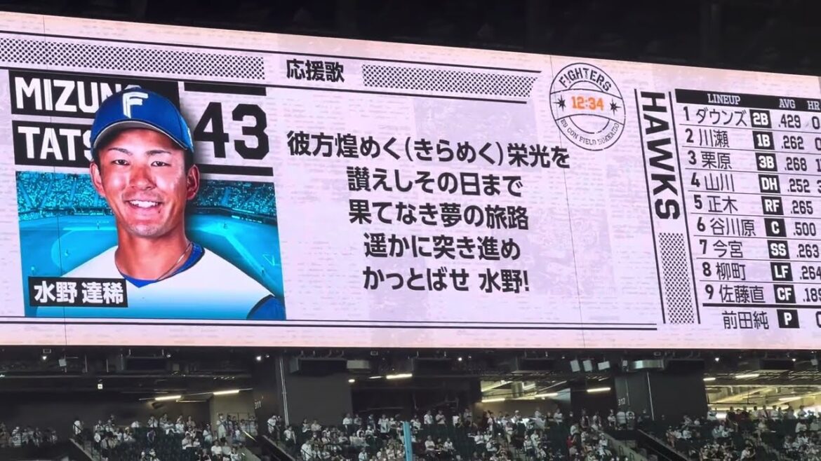 【応援歌】北海道日本ハムファイターズ最終戦🔥スタメン応援歌メドレー！エスコンフィールド北海道