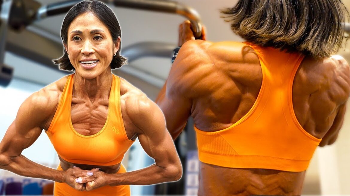 49歳女性が過去１番の体を完成させた筋トレと食事