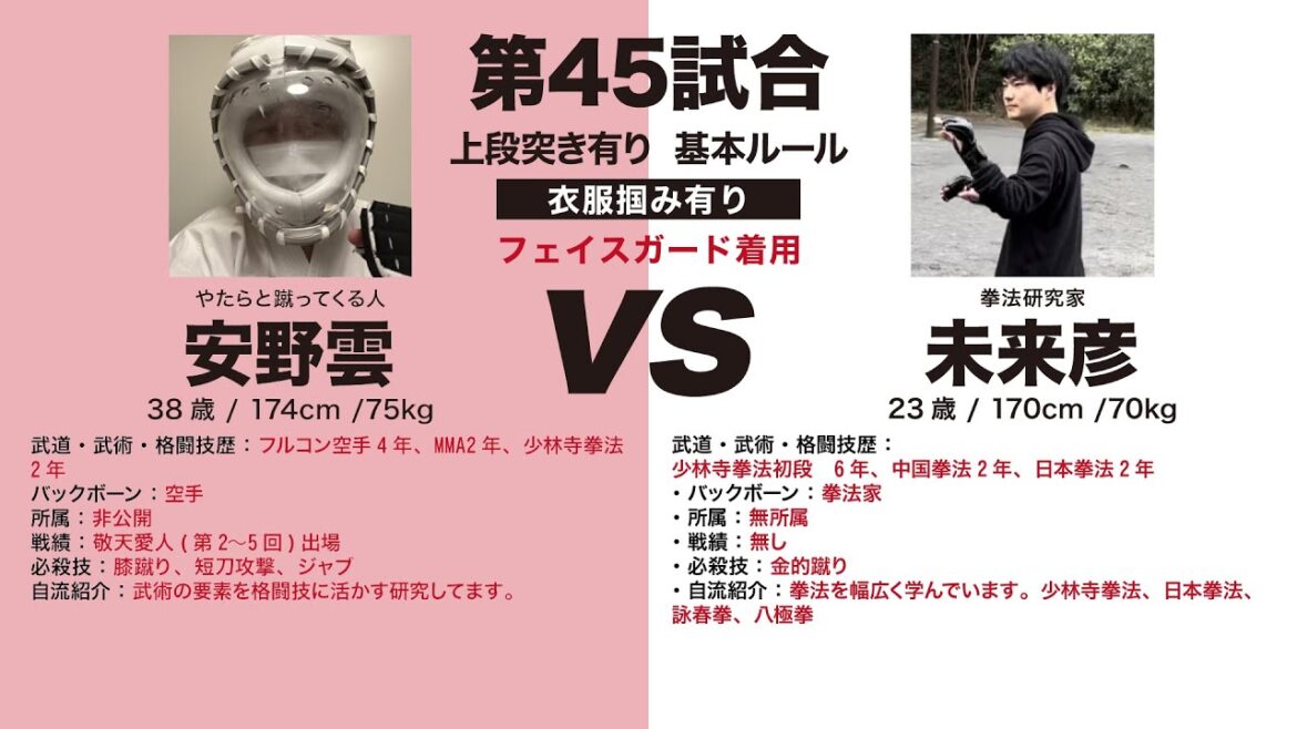 【空手vs拳法家】首相撲からの膝蹴り連発！【第6回敬天愛人練武大会】