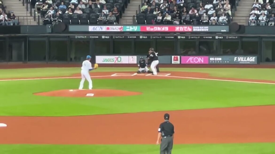 【エスコン最終戦】日ハムvsソフトバンク　山川穂高第一打席