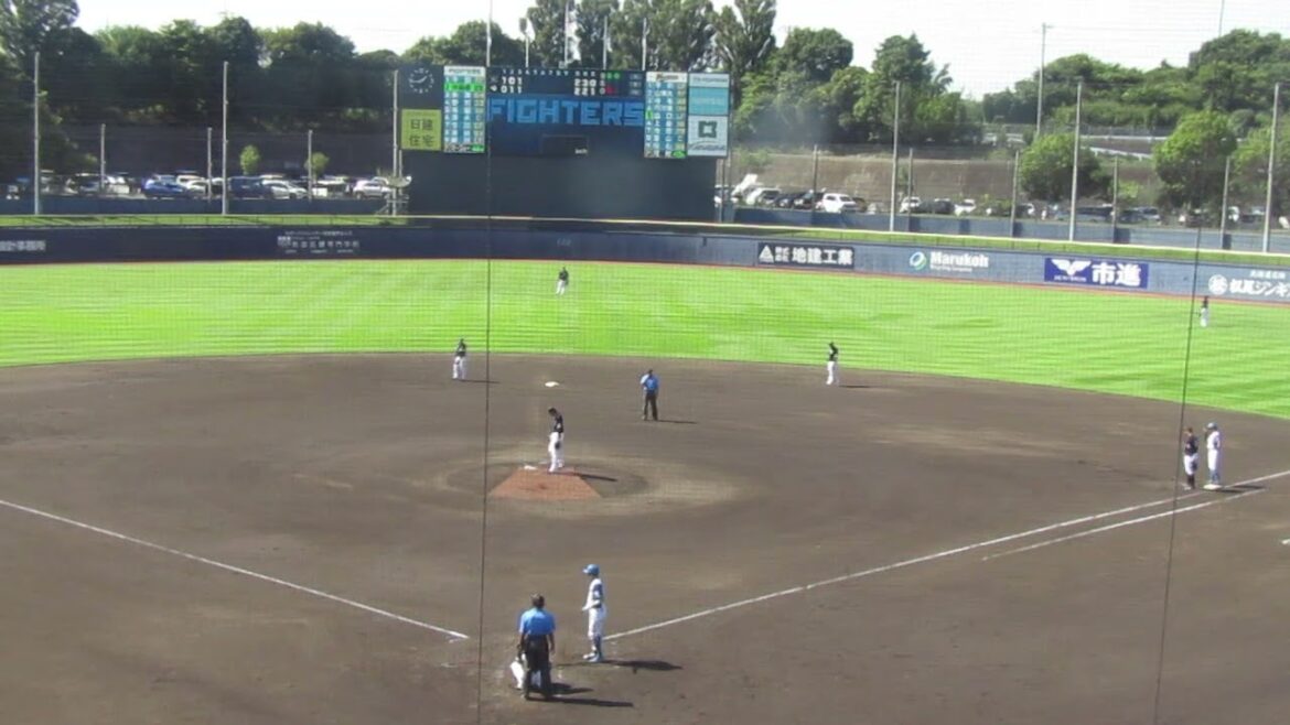 【マリーンズ】河村説人〜中島卓也をダブルプレーに打ち取る（2024年9月11日 日本ハムファイターズ 対 千葉ロッテマリーンズ 鎌ヶ谷）