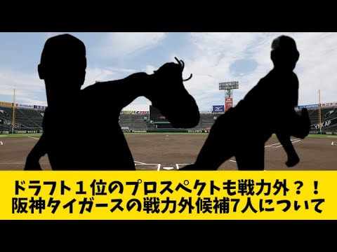 【2024年版】ドラフト1位もまさかの戦力外?!阪神タイガース戦力外選手候補7人について 【2024年版】ドラフト1位もまさかの戦力外?!阪神タイガース戦力外選手候補7人について