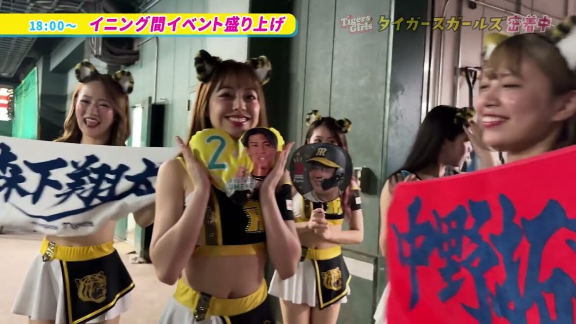 Hanshin-Tigers: 【TigersGirls密着】甲子園球場の華 #TigersGirls に密着!球団とファンの架け橋として日々全力で球場を盛り上げる彼女たちの1日に密着しました! 【TigersGirls密着】甲子園球場の華 #TigersGirls に密着!球団とファンの架け橋として日々全力で球場を盛り上げる彼女たちの1日に密着しました!