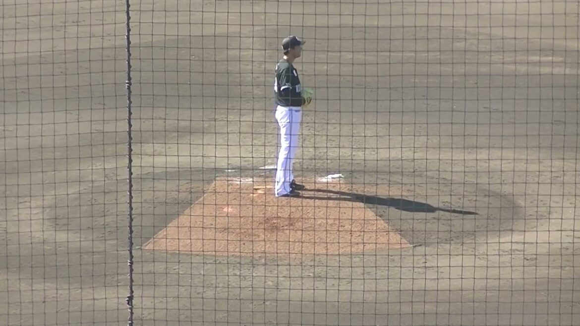 【マリーンズ】土肥 星也の投球フォーム（2024年9月11日 日本ハムファイターズ 対 千葉ロッテマリーンズ 鎌ヶ谷）