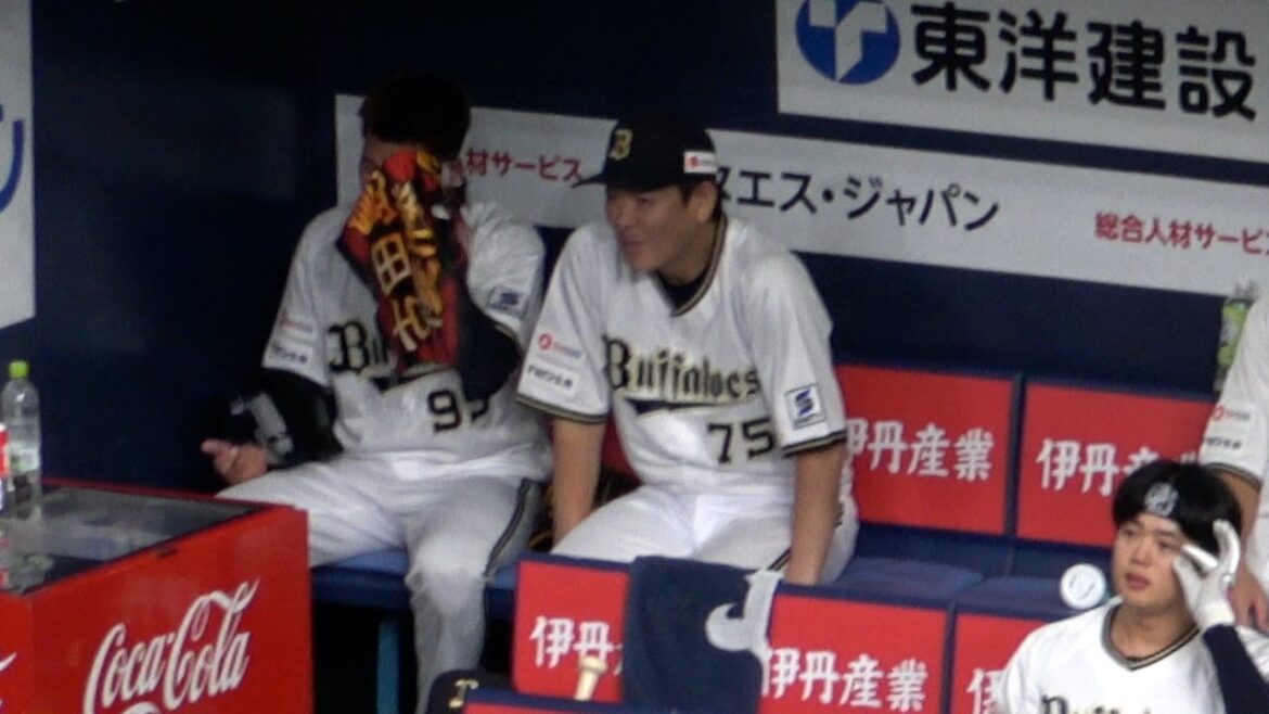 古田島優勝タオルを愛用している才木海翔！