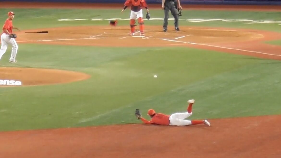 さすが矢野雅哉！体勢崩してもバックホーム！桑原を挟んで追加点を阻止！2024年10月1日