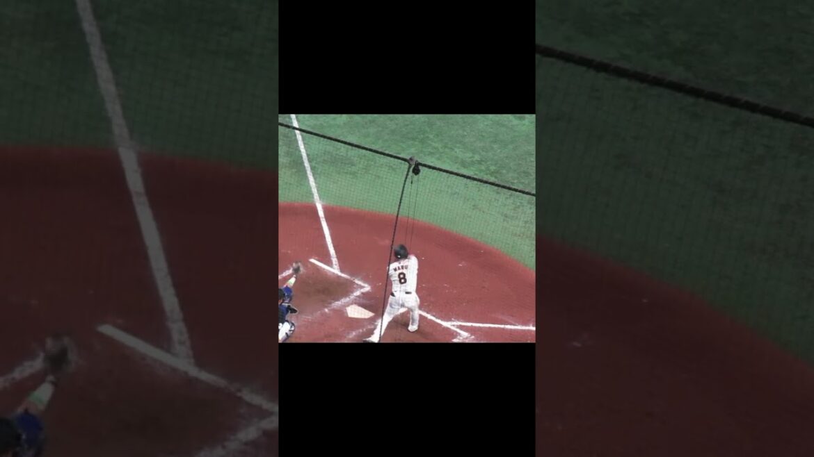 丸佳浩の打撃フォーム2022年版 (読売ジャイアンツ 対 中日ドラゴンズ 2022/3/25） #プロ野球 #野球 #baseball #野球選手フォーム