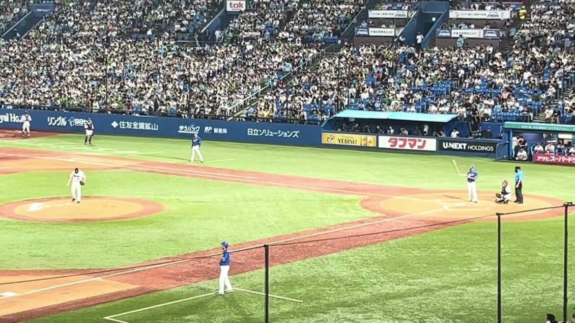 2024.8.14中日チャンステーマ〜川越誠司タイムリーヒット【明治神宮球場】