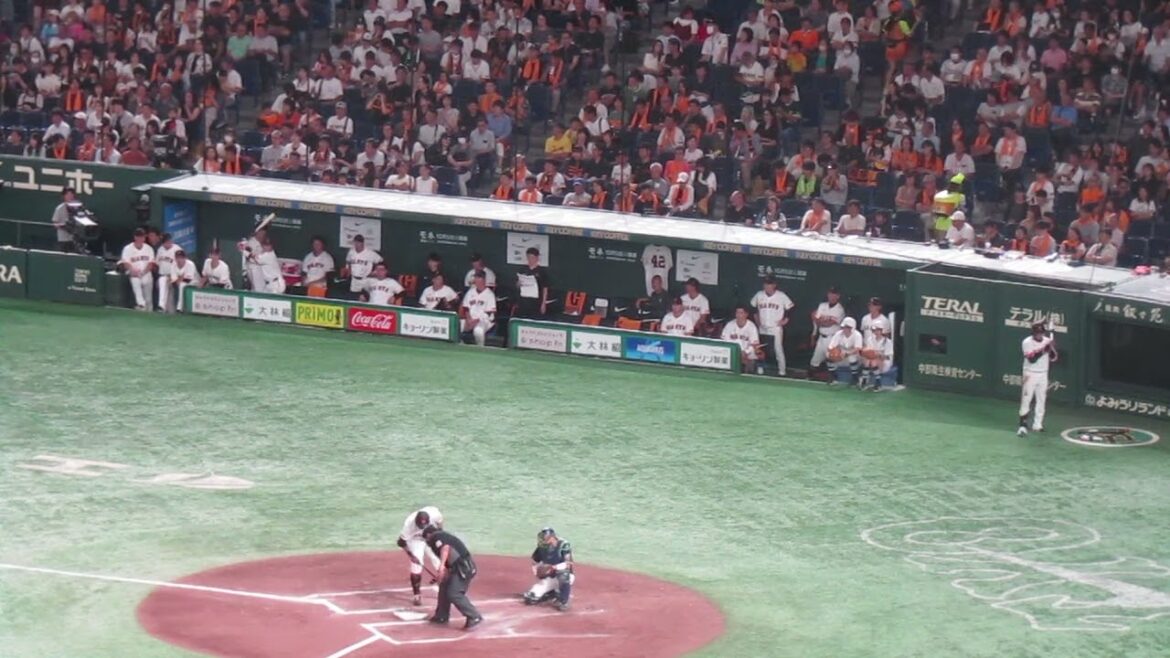 立岡宗一郎が空振り三振に倒れた時の巨人ベンチの様子（2024年9月14日 読売ジャイアンツ 対 ヤクルトスワローズ）