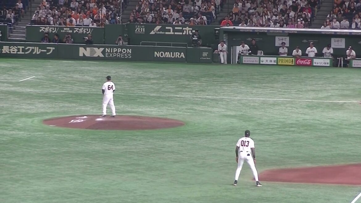 大江竜聖が牽制で武藤敦貴を刺し黒川史陽を三振【読売ジャイアンツ対 楽天ゴールデンイーグルス2024年9月22日】