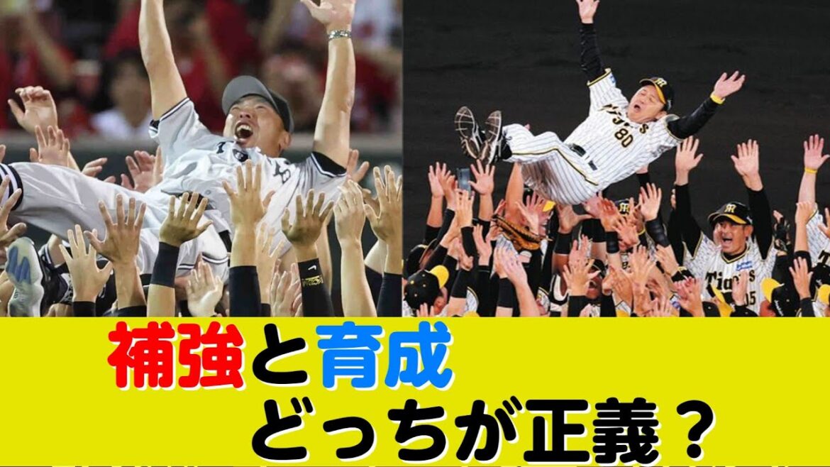 巨人ソフトバンク優勝←補強が正義、阪神オリックス優勝←育成が正義 どっちが正しい？