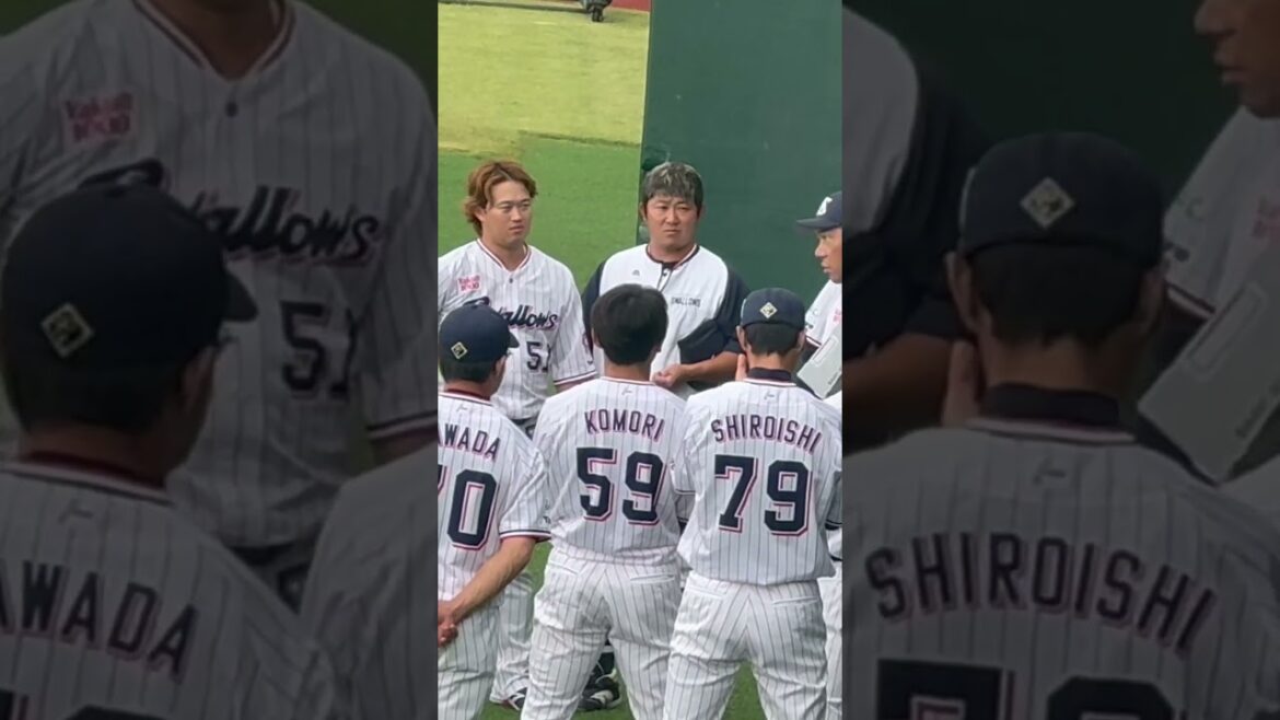 スタメン発表ヤクルトスワローズ二軍③