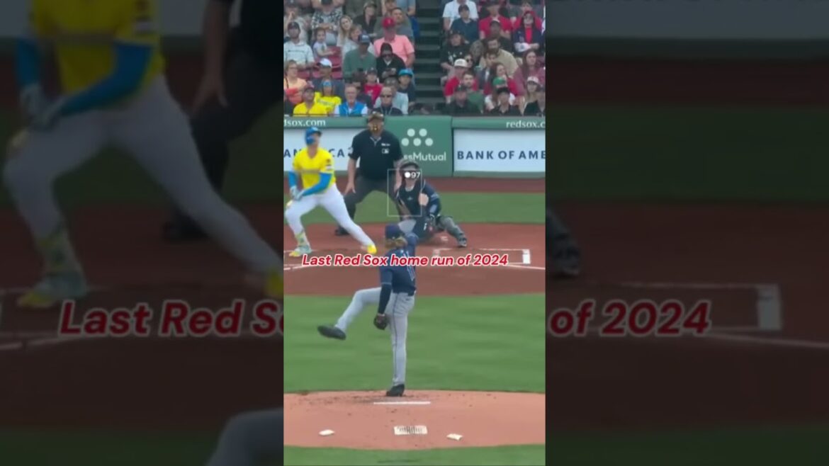 First and last Red Sox home run of 2024