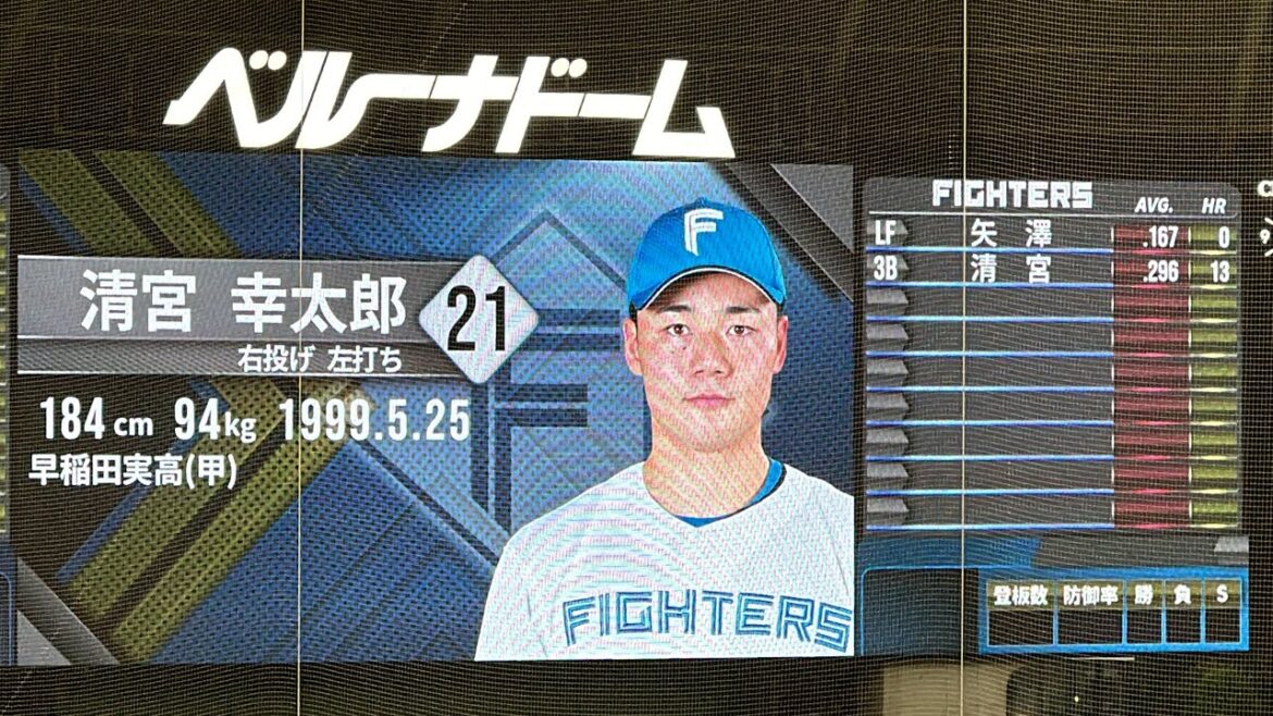 【前口上付き】最終戦恒例 フルネームでアナウンス！ ファイターズ試合前スタメン発表【西武vs日本ハム】2024/10/1