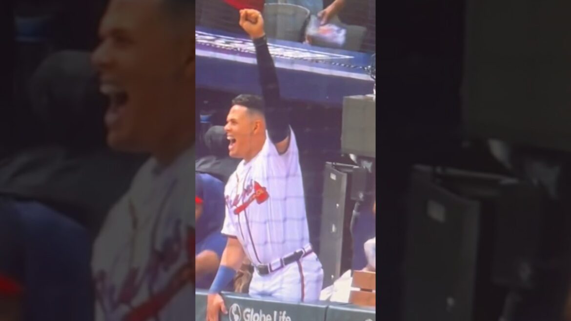 Atlanta Braves Ozzie Albies 2 run homer against the Mets‼️ #bravescountry #shorts @braves