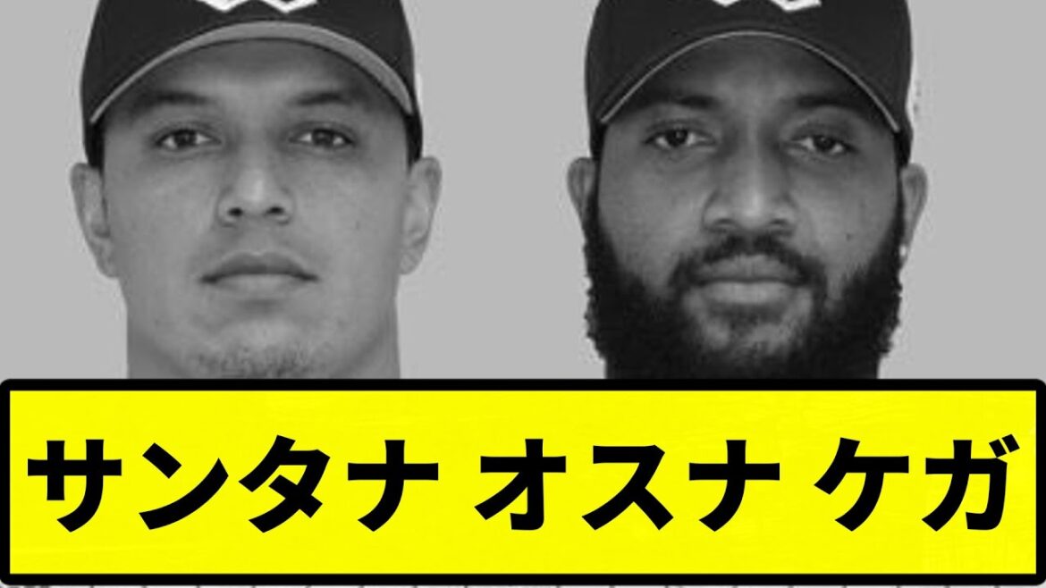 【うんちとなりました】サンタナ オスナ ケガ【反応集】【プロ野球反応集】