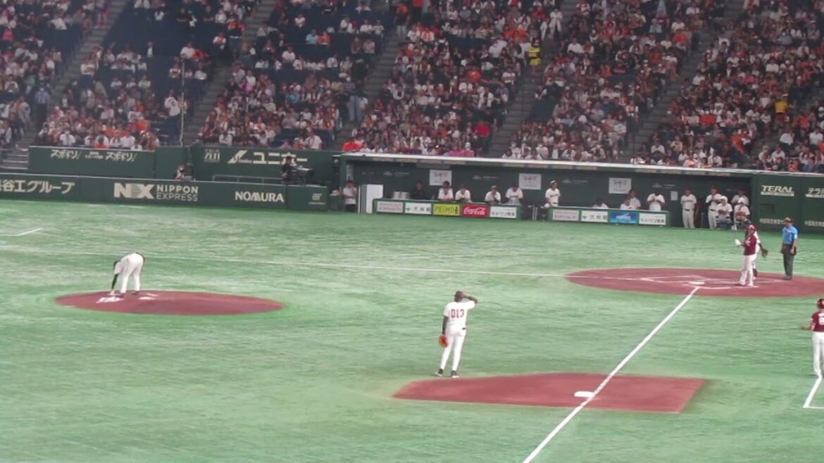 森田駿哉 楽天 水上桂を打ち取る投球（読売ジャイアンツ 対 楽天ゴールデンイーグルス 2024年9月22日）