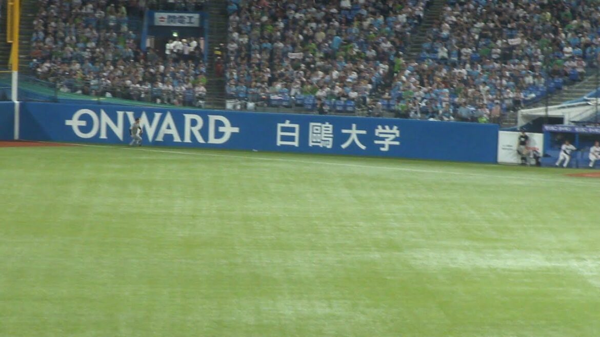 ヤクルト 西川遥輝 ツーベースヒット　ヤクルト vs 阪神　2024年9月28日(土) 神宮球場