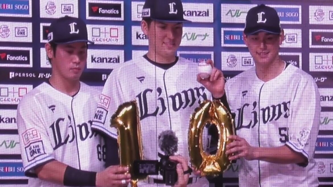 K.222【岸 潤一郎 西川 愛也 武内 夏暉 ヒーローインタビュー】 西武vs日本ハム ベルーナドーム 2024/09/30 K.222【岸 潤一郎 西川 愛也 武内 夏暉 ヒーローインタビュー】 西武vs日本ハム ベルーナドーム 2024/09/30