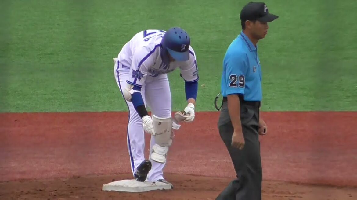 2024年9月28日イースタンリーグ  横浜DeNA ー 千葉ロッテ・ 楠本 泰史 選 手の第1打席