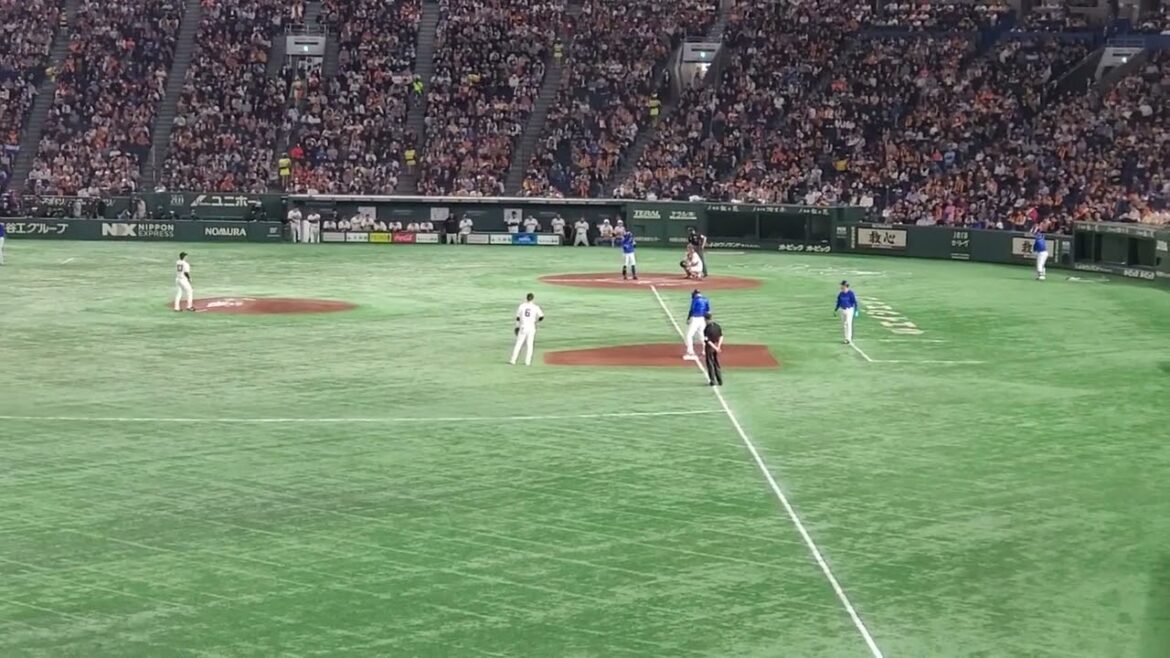 20240406　ベイ打線が止まらない！【関根大気→ﾁｬﾝｽﾃｰﾏ2→得点ﾃｰﾏ｢熱き星たちよ｣】　5回表　横浜DeNAﾍﾞｲｽﾀｰｽﾞ@東京ﾄﾞｰﾑ･ﾚﾌﾄ外野