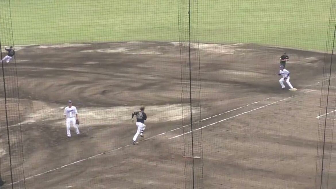 【中日二軍】 #森博人　2024年二軍最終戦全投球　１回１失点（敗戦投手）　2024年09月29日　中日 - オリックス　２４回戦