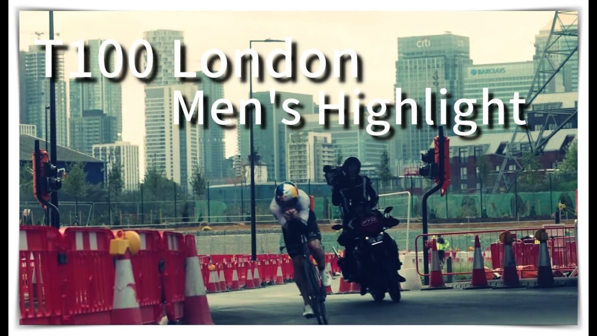 T100 鐵人三項職業巡迴賽 - 倫敦站 男子比賽精華