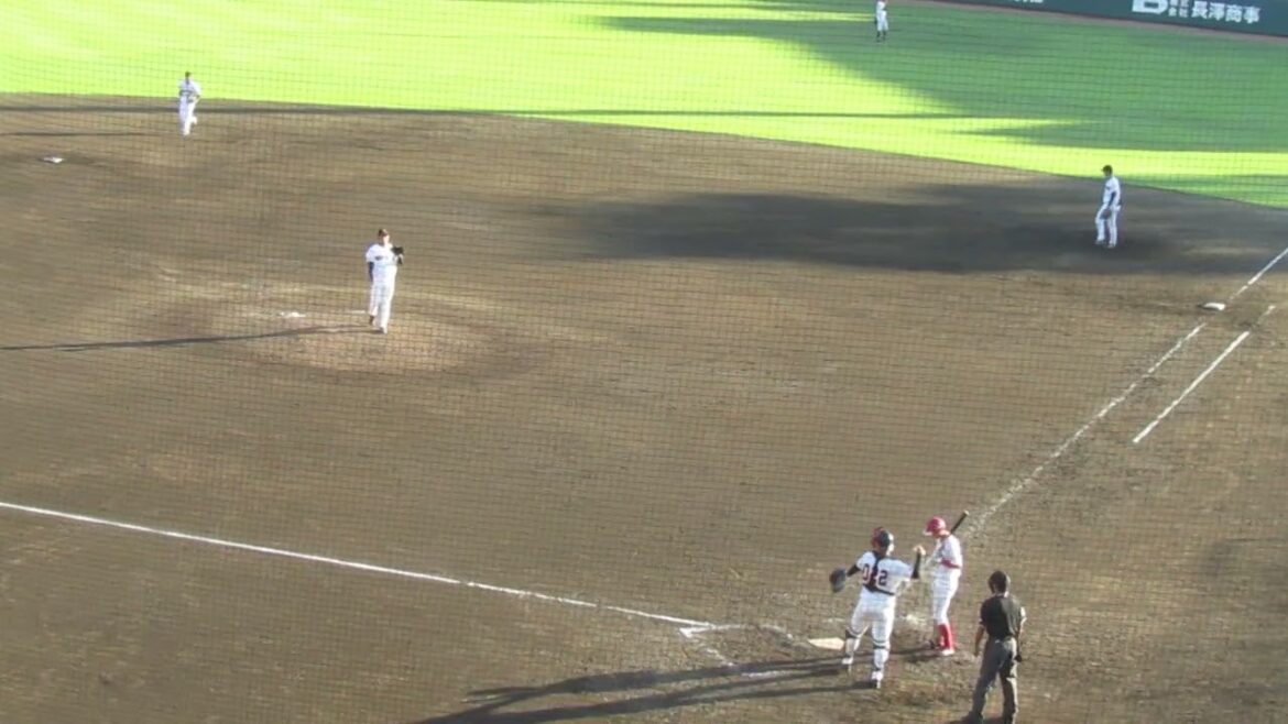 信濃グランセローズ日下部由伸を三振 巨人 山﨑友輔＜NPB独立リーグ交流戦 読売ジャイアンツ 対 BCL選抜 2024年9月12日＞