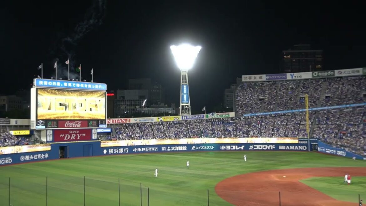 2024.10.1 最後は森原康平が締めて横浜勝利！