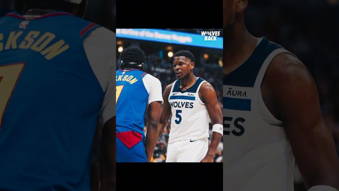 Anthony Edwards Leads the Timberwolves Past the Nuggets in game 1