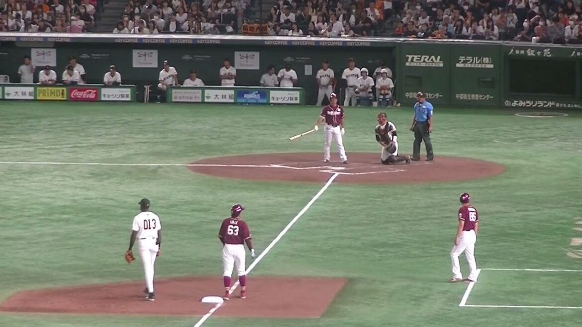 巨人 ティマ→北村流音→増田陸でゲッツー完成 ピンチを脱する【読売ジャイアンツ対 楽天ゴールデンイーグルス2024年9月22日】