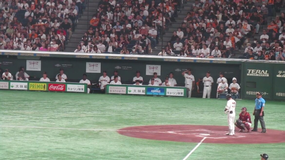 【巨人ベンチ】郡拓也 内野ゴロで2アウト二塁になった時（読売ジャイアンツ 対 楽天ゴールデンイーグルス 2024年9月22日）