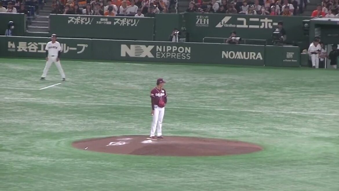 楽天 坂井陽翔が舟越秀虎を三振に取る【読売ジャイアンツ対 楽天ゴールデンイーグルス2024年9月22日】