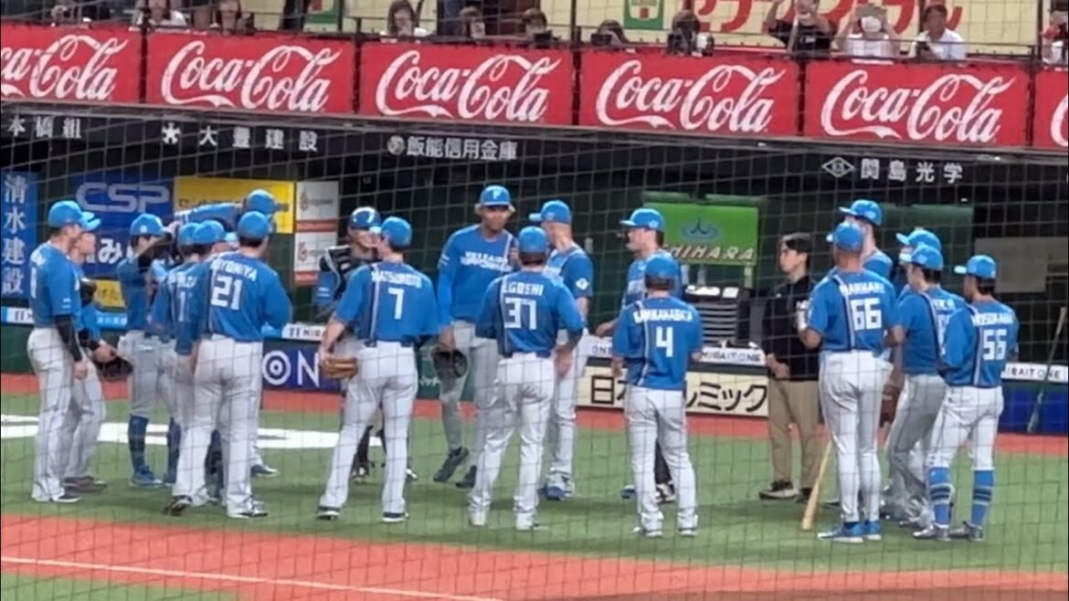 【今日のスタメンは説明欄に】試合前 ファイターズ 集まってからシートノックに出るところ【西武vs日本ハム】2024/9/30 【今日のスタメンは説明欄に】試合前 ファイターズ 集まってからシートノックに出るところ【西武vs日本ハム】2024/9/30