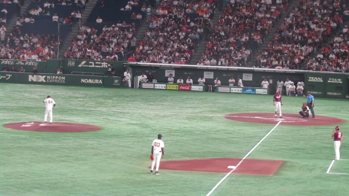 大江竜聖 黒川史陽を三振にとる（読売ジャイアンツ 対 楽天ゴールデンイーグルス 2024年9月22日）