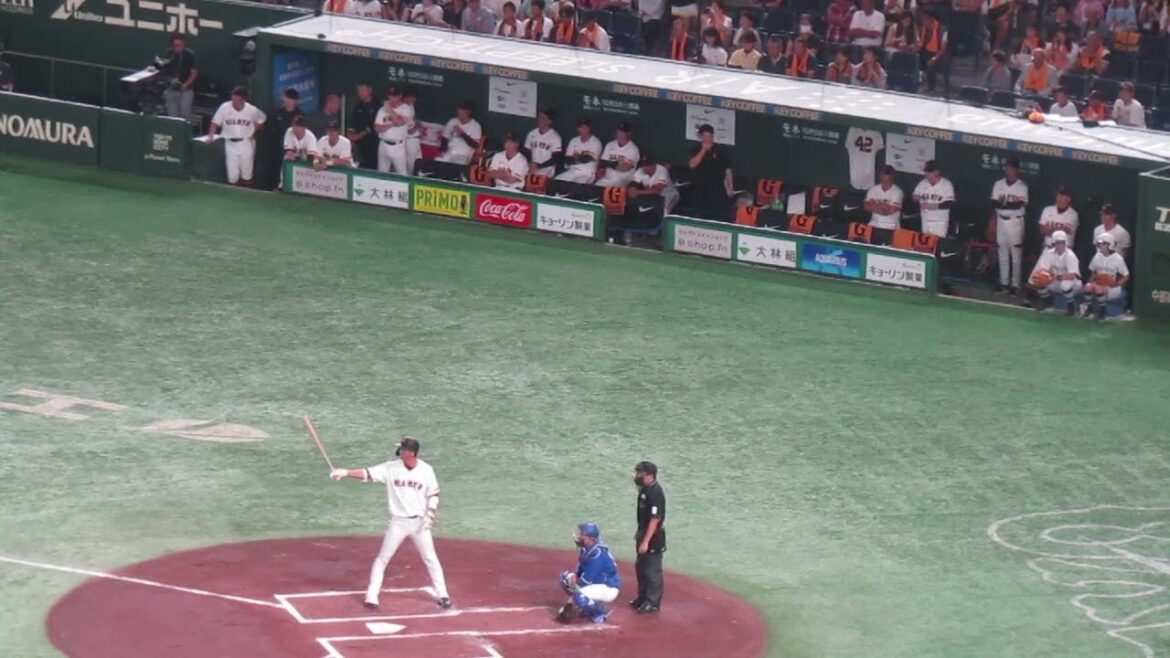 【巨人ベンチ】秋広優人 あとで阿部監督に面白くないと言われる打席①（読売ジャイアンツ 対 中日ドラゴンズ 2024年9月16日）