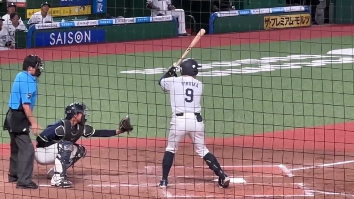 【8回裏】蛭間拓哉の犠牲フライでさらに一点追加！【ファーム 西武3-0ヤクルト】2024/9/24