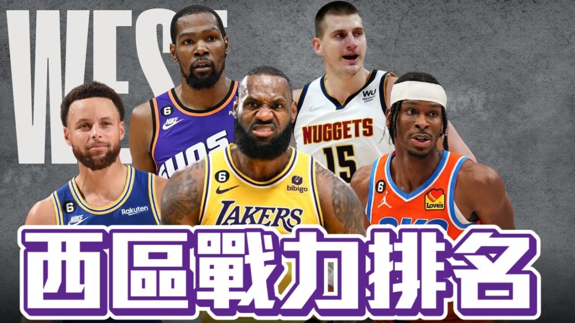 2025賽季西區戰力排名預測 ft  @kuan1ee   | 帥帥連線