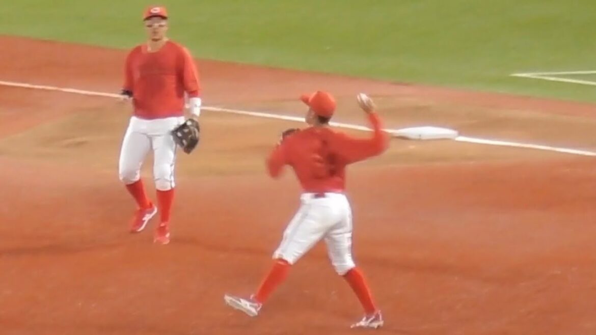 矢野雅哉、もう一丁いただきました！エリア61からの強肩を見せつけるナイスプレー！2024年9月19日