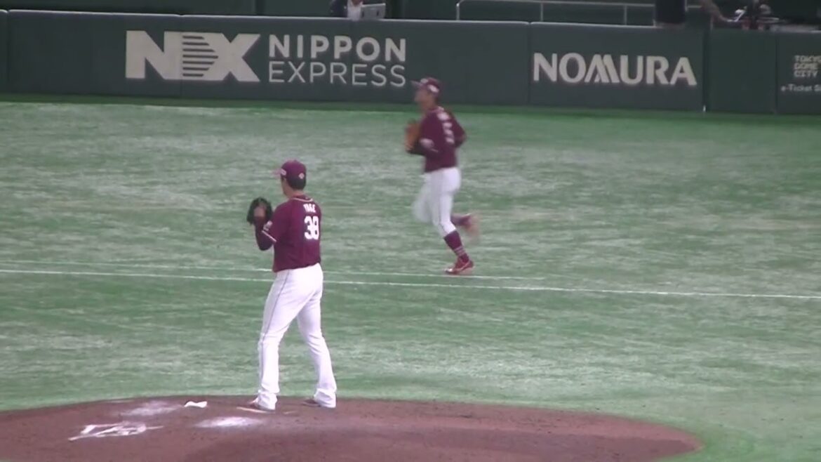 楽天 弓削隼人の投球フォーム【読売ジャイアンツ対 楽天ゴールデンイーグルス2024年9月22日】