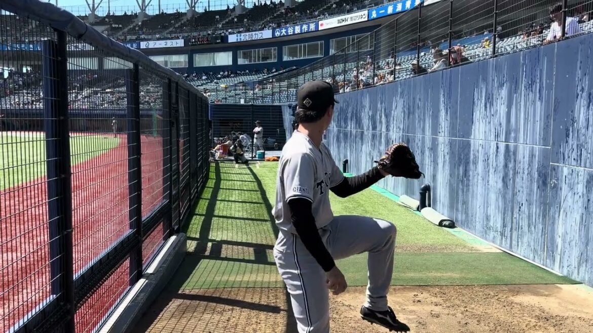 2024.8.1 直江大輔ブルペン投球