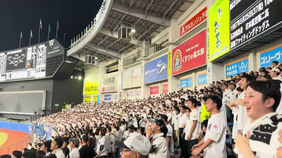 角中勝也応援歌 2024/9/26ロッテ vs バファローズ  #chibalotte