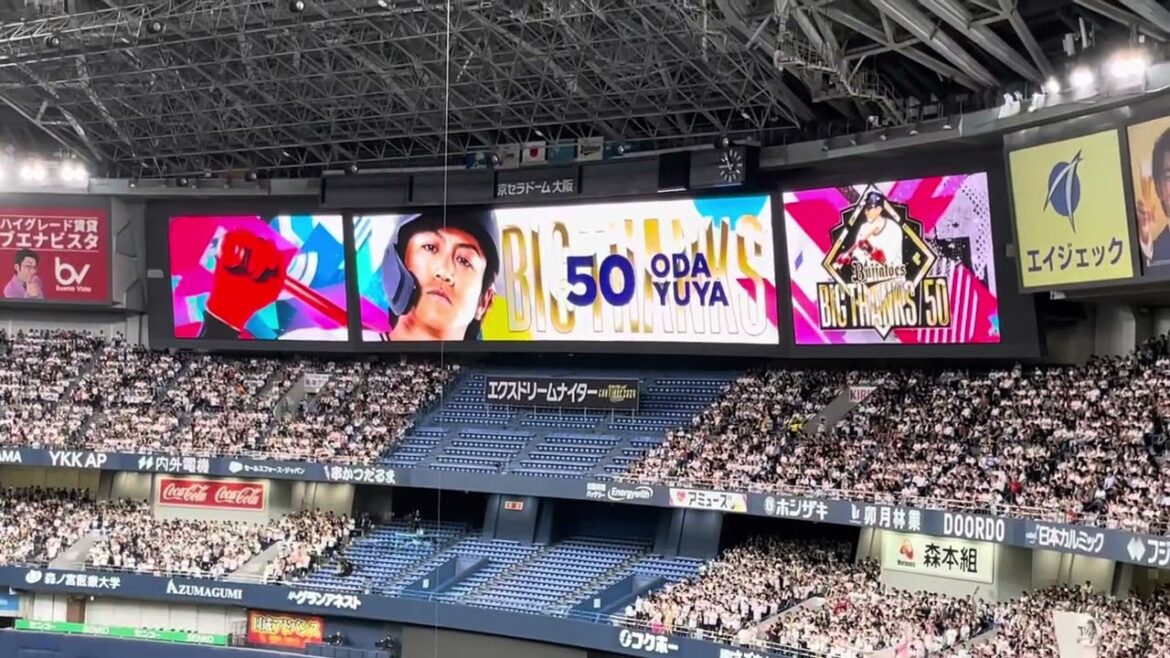 オリックス 小田裕也 登場曲  ♪ CHARM  WANIMA (2024/09/24)