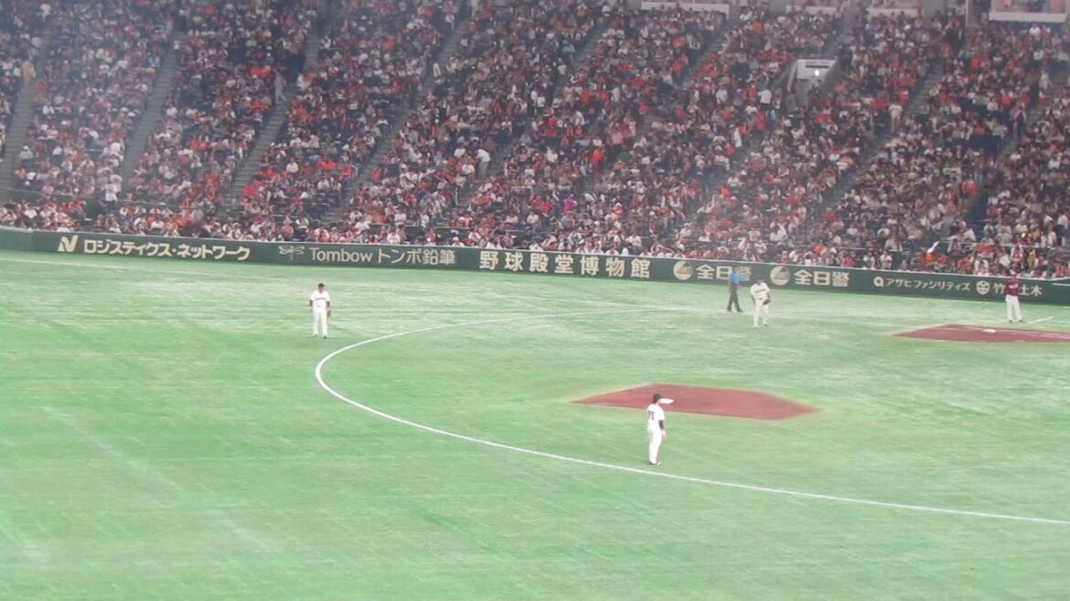 増田陸 セカンド守備〜センター方向への打球の追い方（読売ジャイアンツ 対 楽天ゴールデンイーグルス 2024年9月22日）