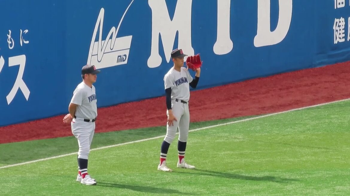 【24秋】横浜高校：シートノック（vs 東海大相模）