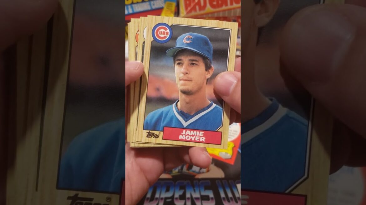 RIP PETE ROSE: Opening 1987 Topps Wax Pack Searching for Pete #sportscards #vintage #peterose